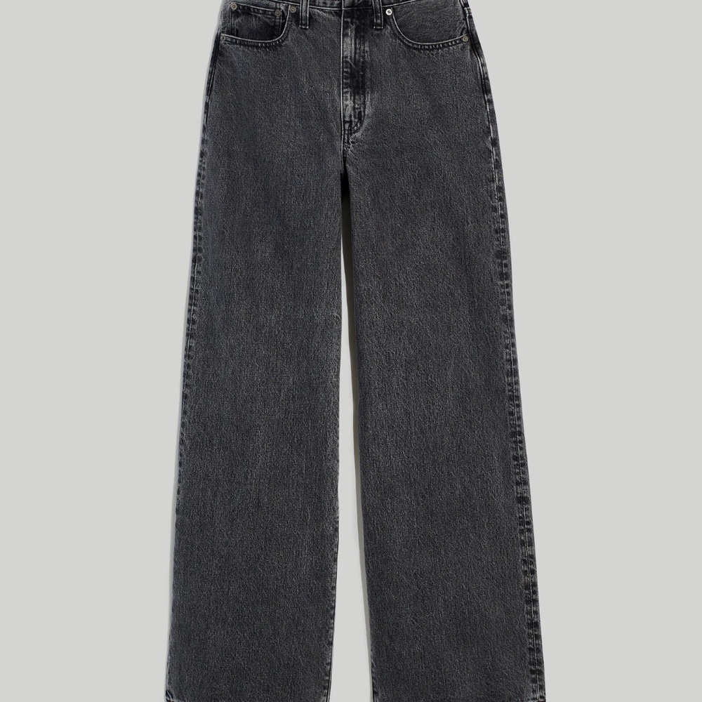 Madewell Superwide-Leg Jeans in Moreland Wash in size 25 - Picture 2 of 8